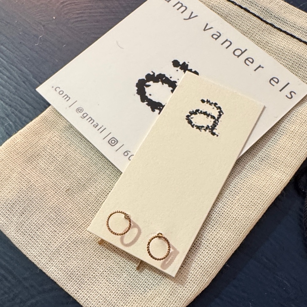 Amy Vander Els Gold Earrings